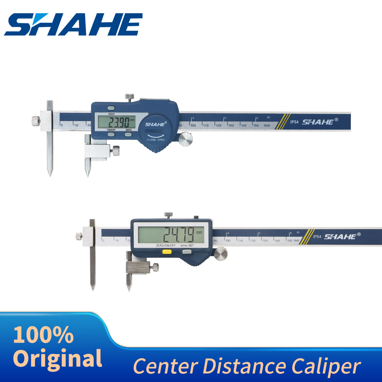 Digital Caliper 150Mm Stainless Steel - SHAHE 5-150/5-200/5-300mm Cyfrowy Miernik Odległości Środków