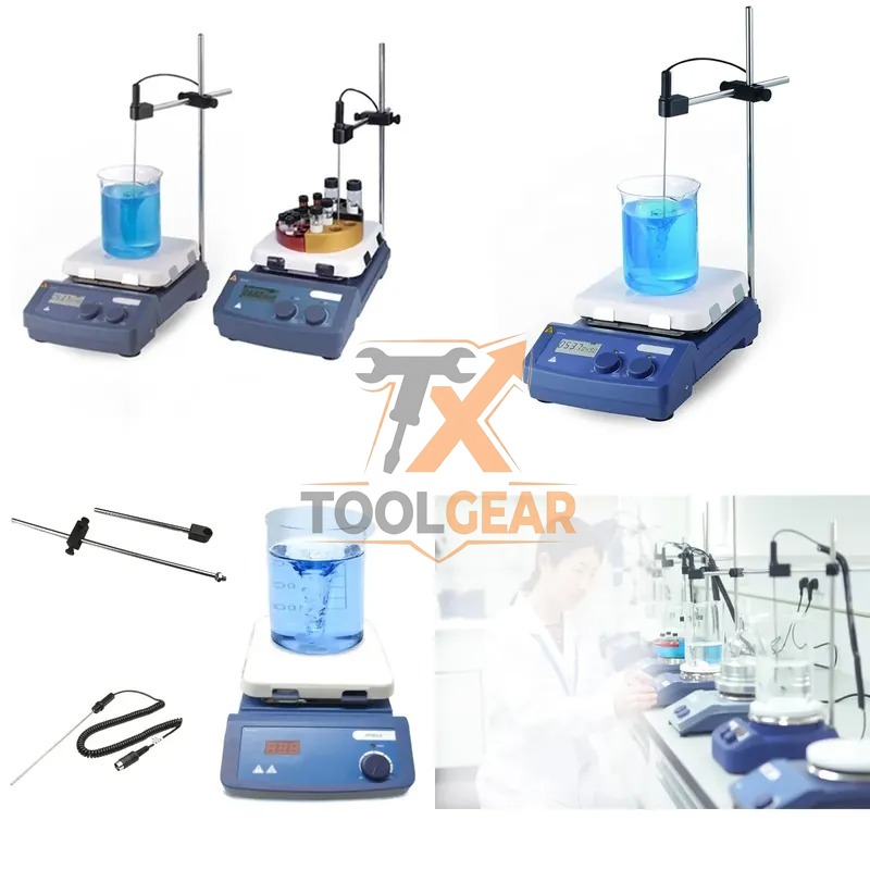 Lab Magnetic Stirrer Hot Plate - 2026hotsale* WEIAI MS7-H550-Pro Cyfrowa Mieszarka Magnetyczna