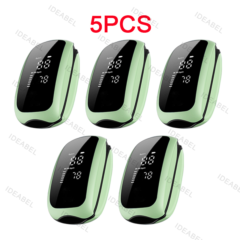 Pulse Oximeter Fingertip Rechargeable - 5 SZT. Ładowalny Medyczny Oksymetr z