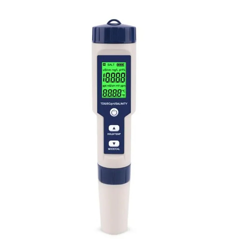 Ph Meter Digital Water Tester - Miernik zasolenia temperatury PH 5 w