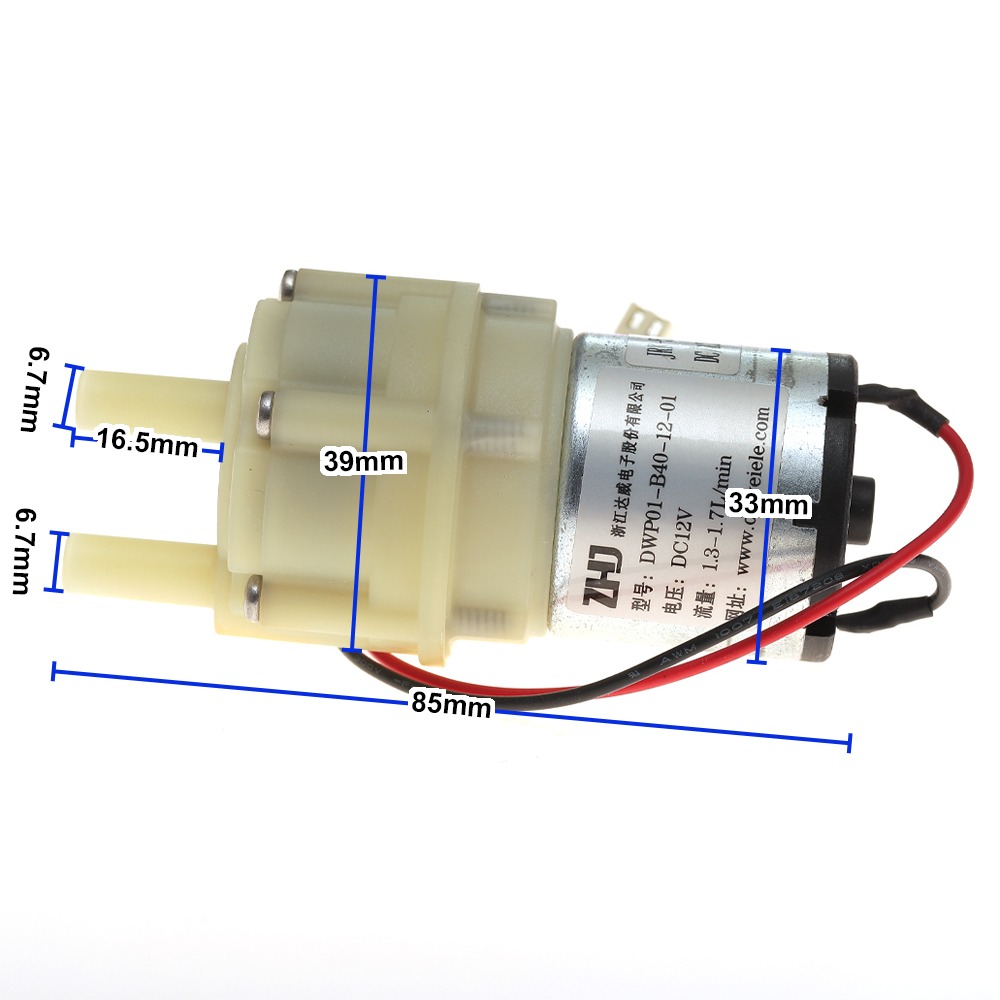 Mini Peristaltic Pump 12V - Mała pompa wodna DC6-12V z silnikiem