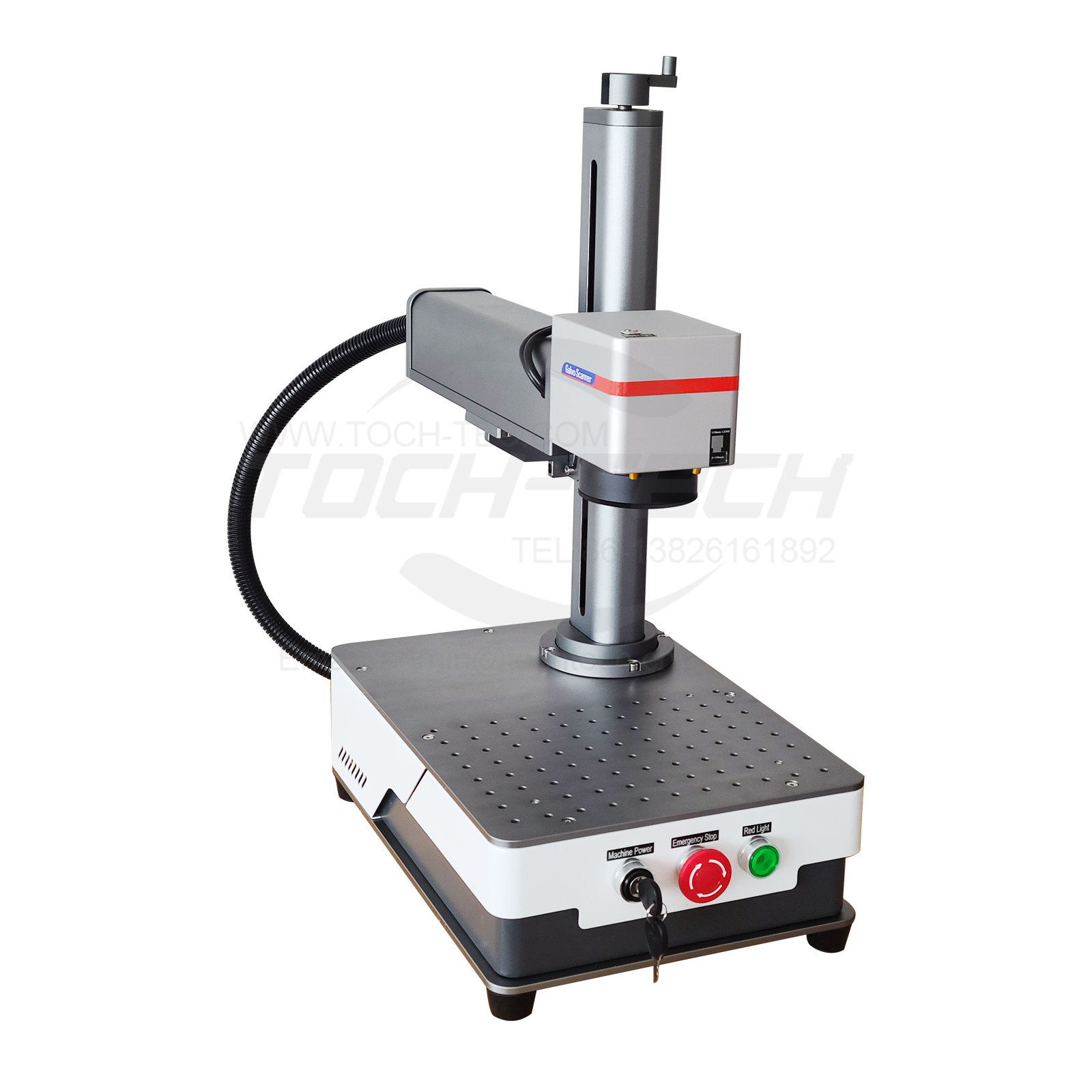 Fiber Laser Marking Machine 30W - 30W 50W Metalowy Laser Włóknowy do