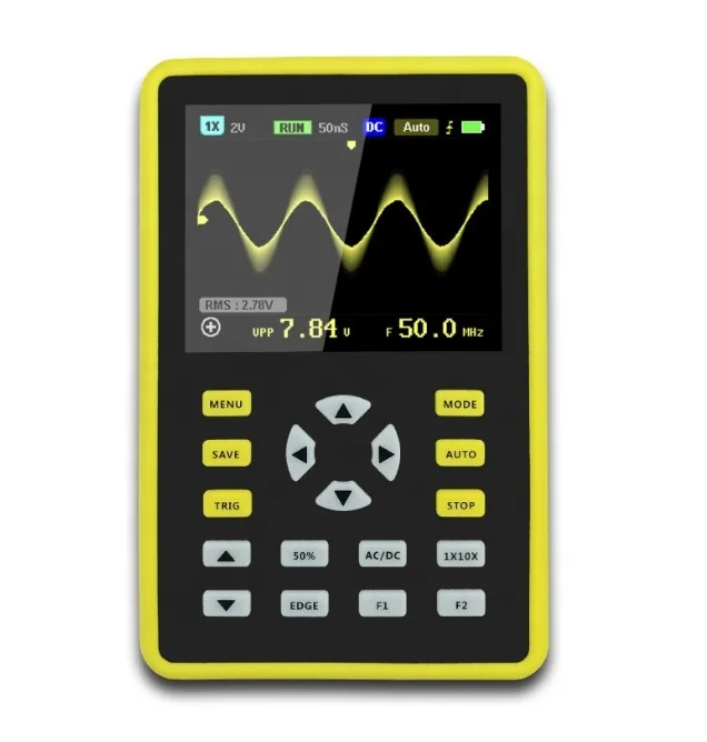 Fnirsi Digital Oscilloscope Handheld - Przenośny, cyfrowy oscyloskop FNIRSI-5012H, mały, mini,