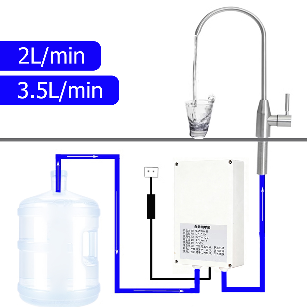 Mini Peristaltic Pump 12V - Elektryczna pompa wodna do kuchni w