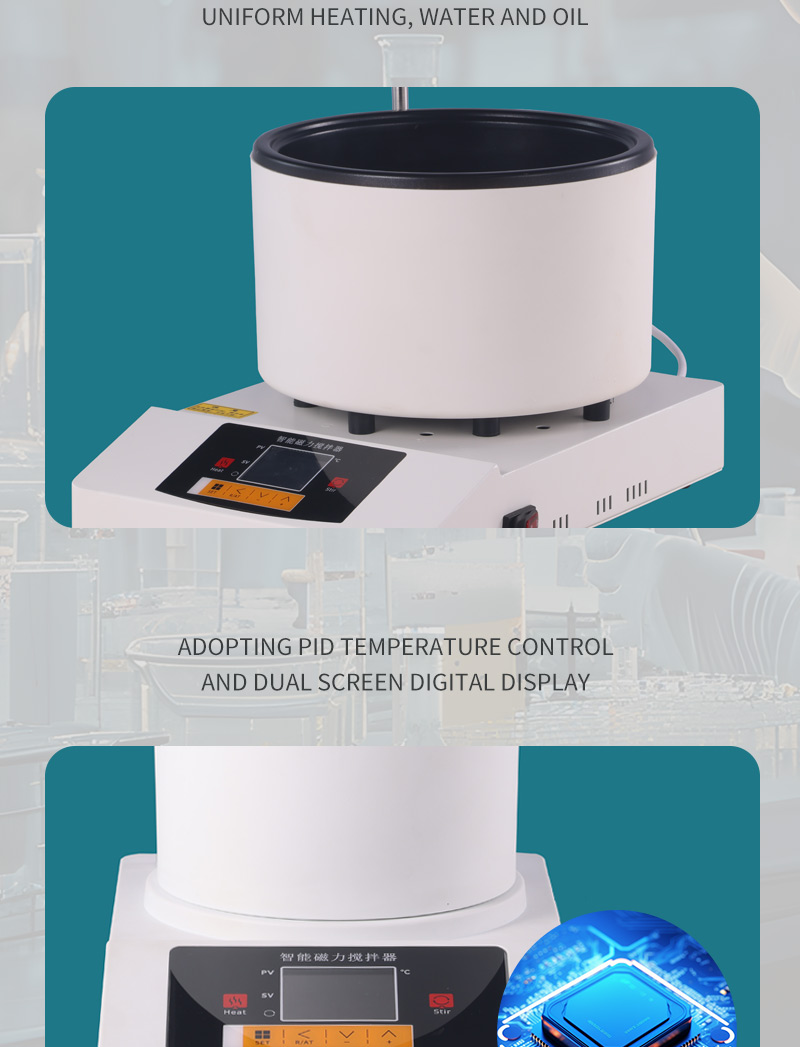 Lab Magnetic Stirrer Hot Plate - Elektryczna mieszarka magnetyczna z płytą grzewczą