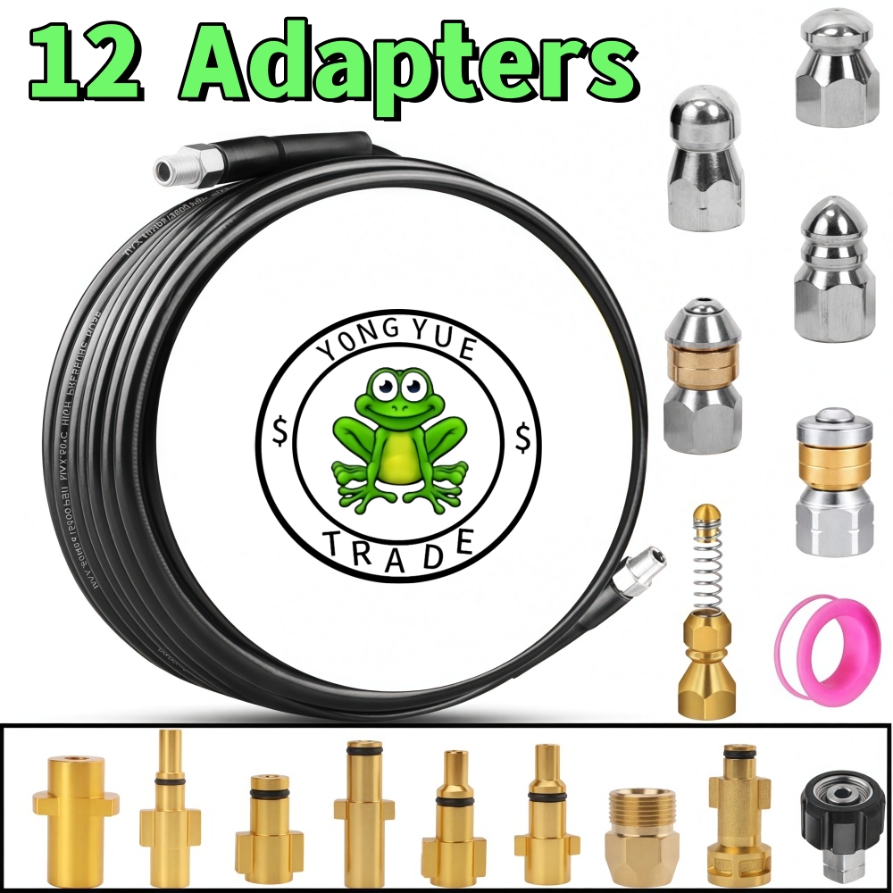 Vacuum Chamber Kit With Pump - Zestaw do czyszczenia kanalizacji z myjki