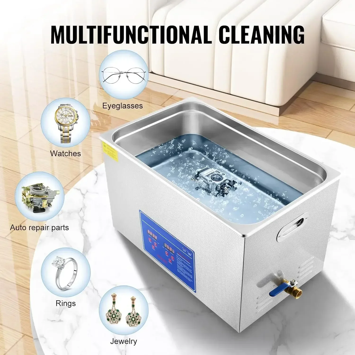 Ultrasonic Cleaner 30L Industrial - Ograniczona ilość! Profesjonalna myjka ultradźwiękowa, 30L,