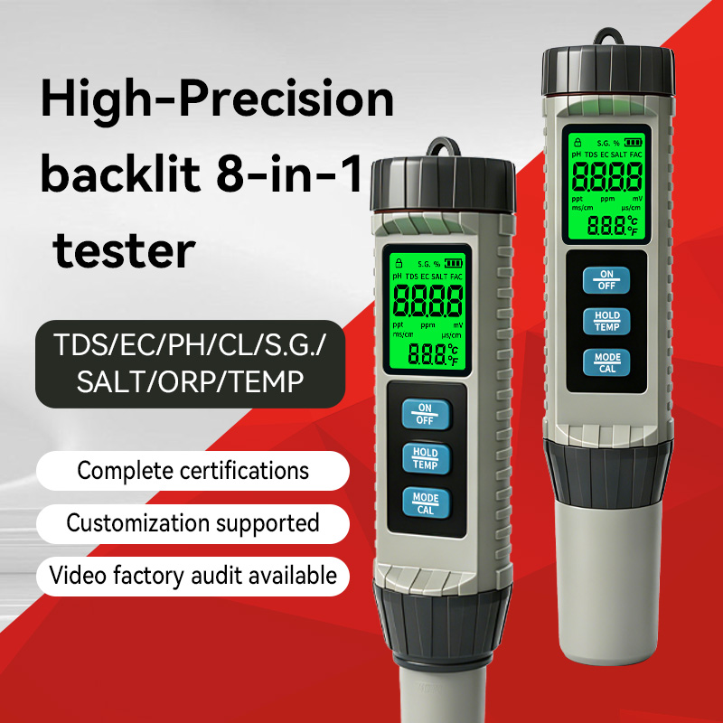 Ph Meter Digital Water Tester - Przenośny tester jakości wody MF-X81 z