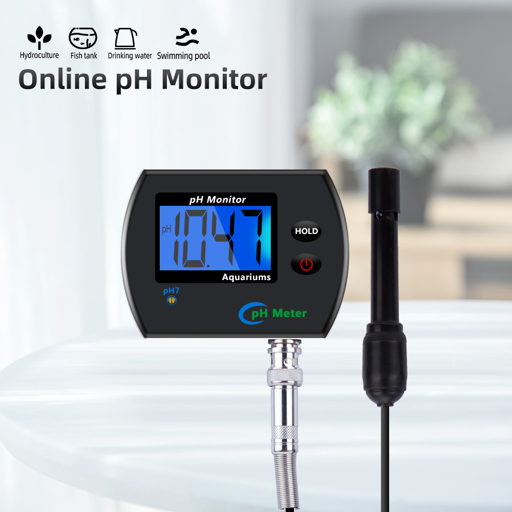 Ph Meter Digital Water Tester - Miernik pH do akwarium, wieloparametrowy monitor