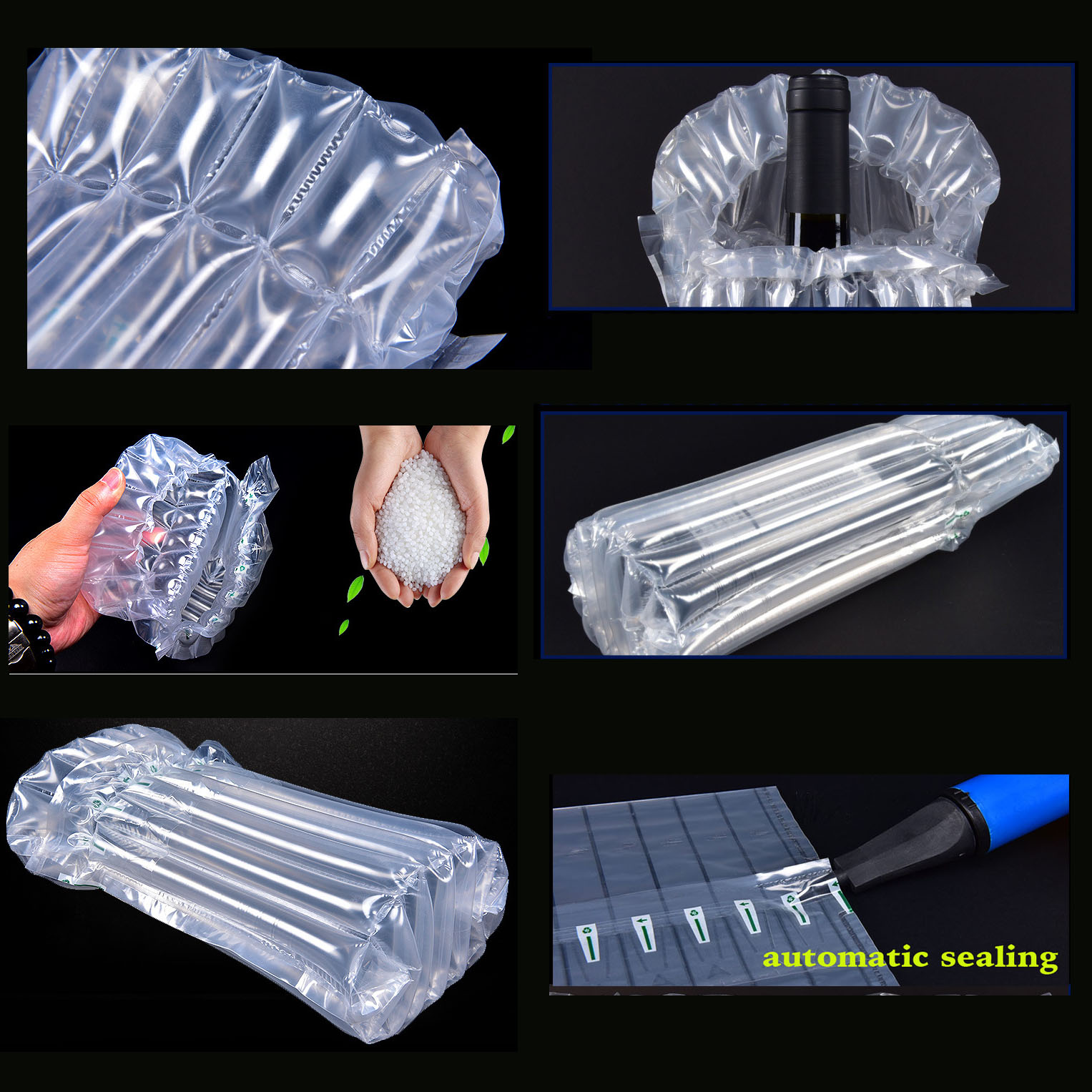 Nadmuchiwany wypełniacz bufora – Air Bubble Wrap Roll Packaging recenzja i cena