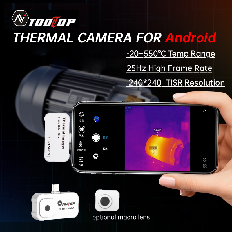 Kamera termowizyjna TOOLTOP T3 – Thermal Imaging Camera Pcb Repair recenzja i cena