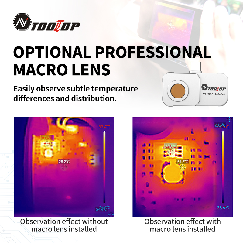 Kamera termowizyjna TOOLTOP T3 – Thermal Imaging Camera Pcb Repair recenzja i cena