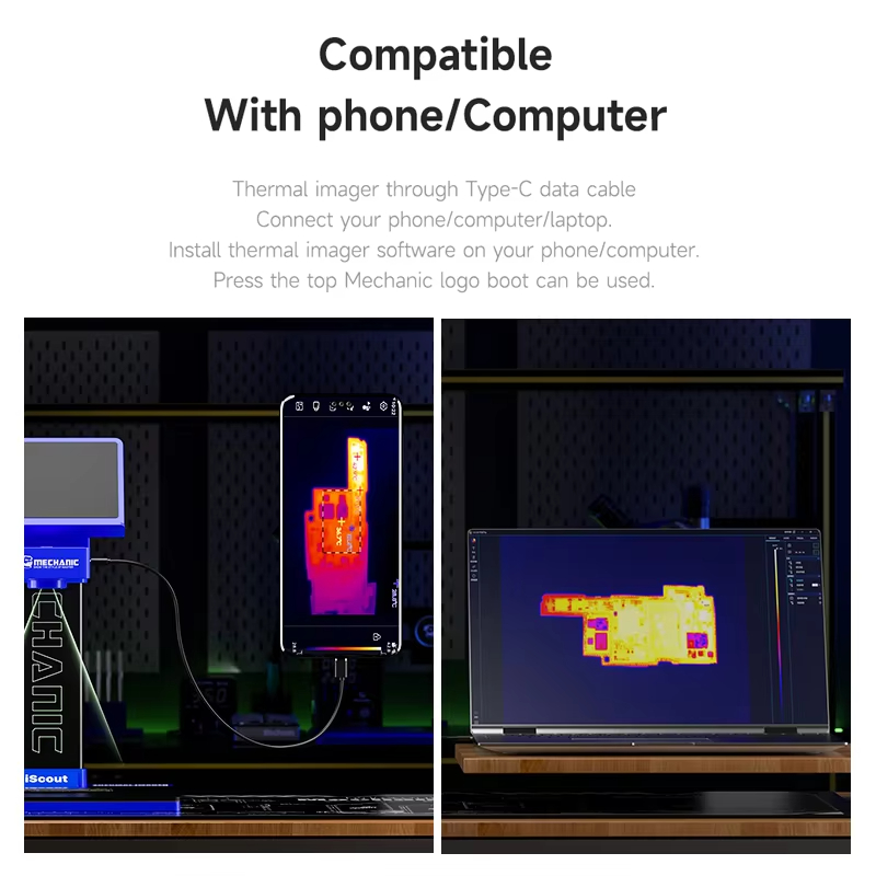 Analizator termowizyjny Mechan – Thermal Imaging Camera Pcb Repair recenzja i cena
