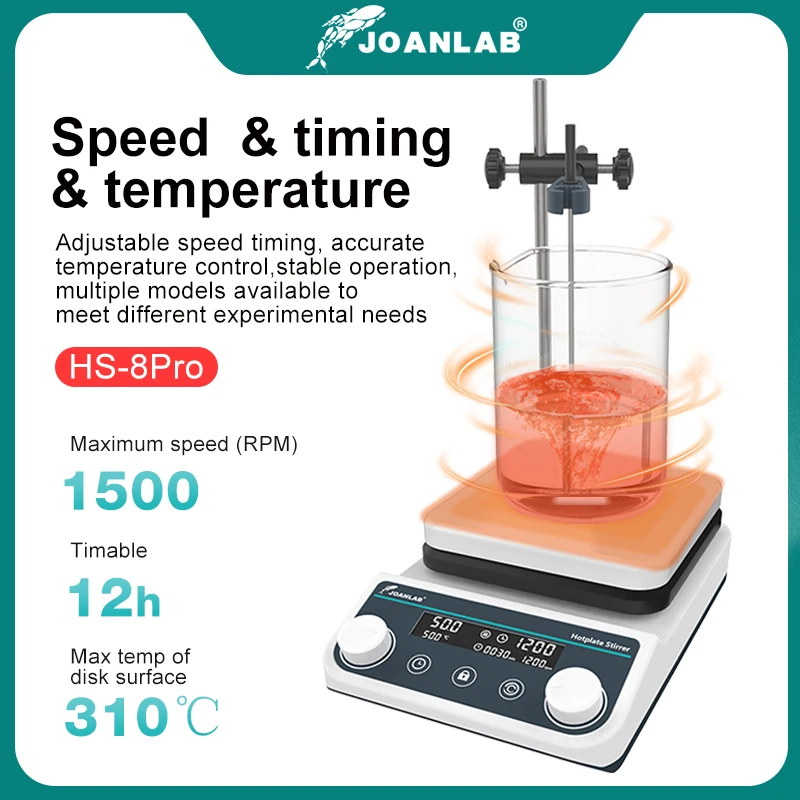 JOANLAB Mieszadło magnetyczne  – Lab Magnetic Stirrer Hot Plate recenzja i cena