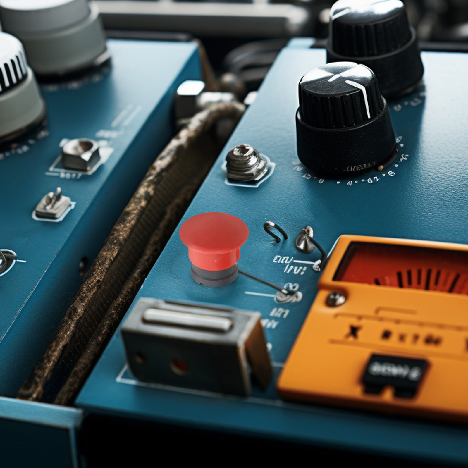 Czerwony grzybkowy przycisk st – Industrial Tools recenzja i cena