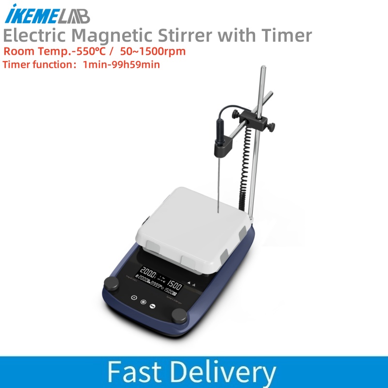Mieszadło magnetyczne IKEME z  – Lab Magnetic Stirrer Hot Plate recenzja i cena