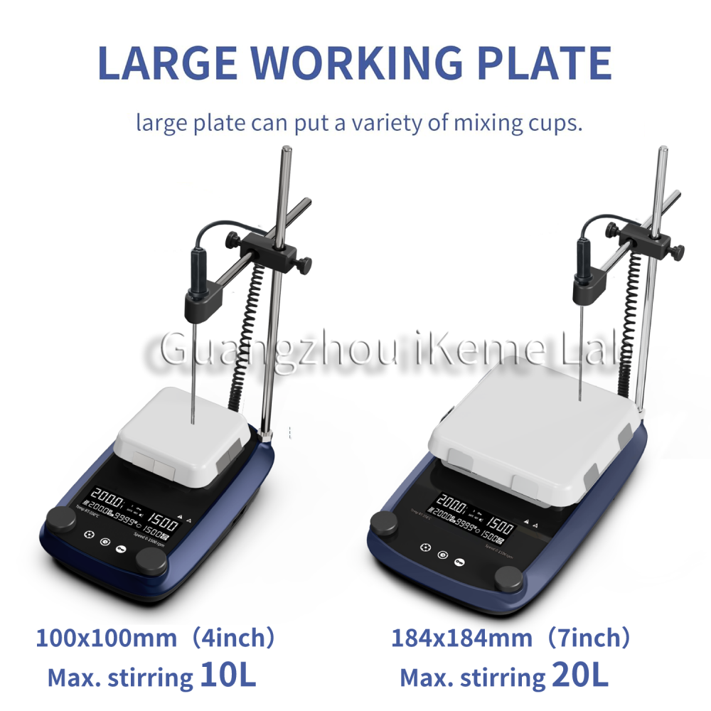 Mieszadło magnetyczne IKEME z  – Lab Magnetic Stirrer Hot Plate recenzja i cena