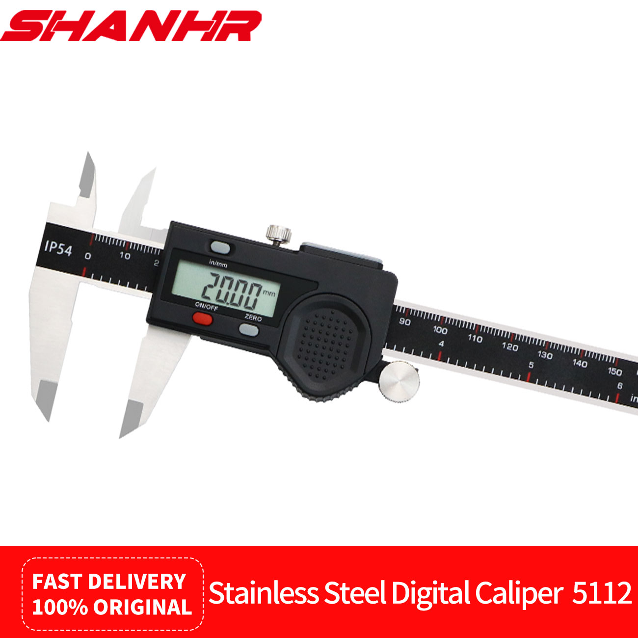 SHANHR IP54 Wodoodporne Cyfrow – Digital Caliper 150Mm Stainless Steel recenzja i cena