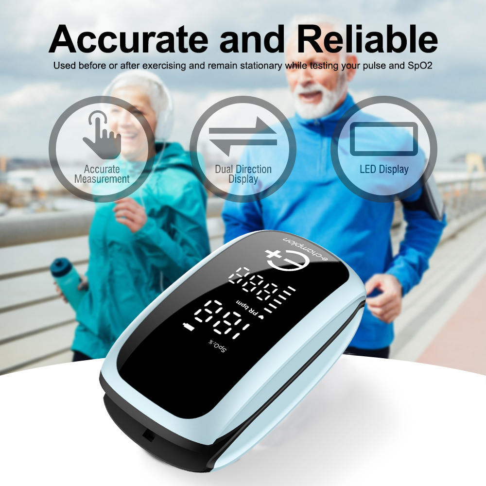 AiQUE akumulatorowy medyczny c – Pulse Oximeter Fingertip Rechargeable recenzja i cena