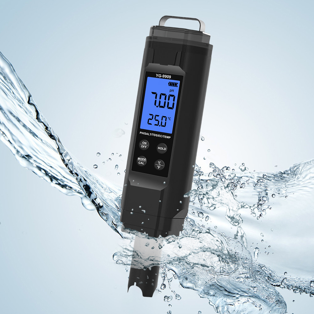Cyfrowy tester jakości wody 5  – Ph Meter Digital Water Tester recenzja i cena