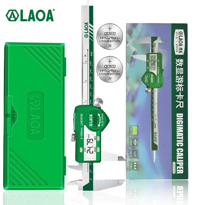 LAOA suwmiarka cyfrowa 6 cali  – Digital Caliper 150Mm Stainless Steel recenzja i cena