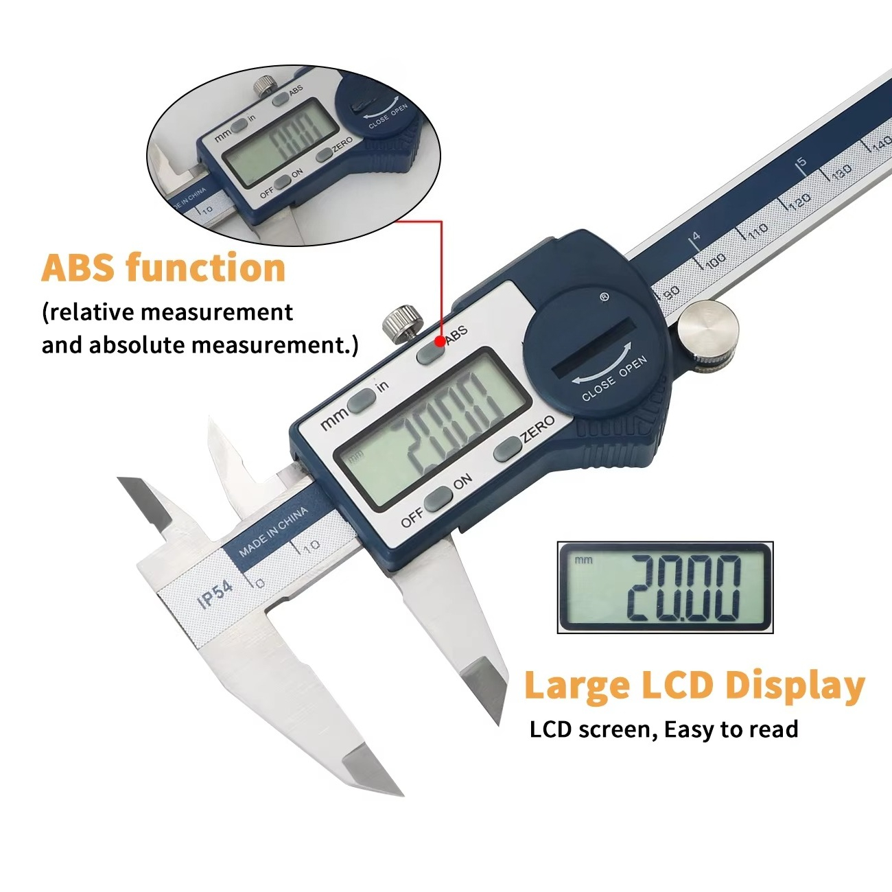 Suwmiarka cyfrowa IP54 0-150mm – Digital Caliper 150Mm Stainless Steel recenzja i cena