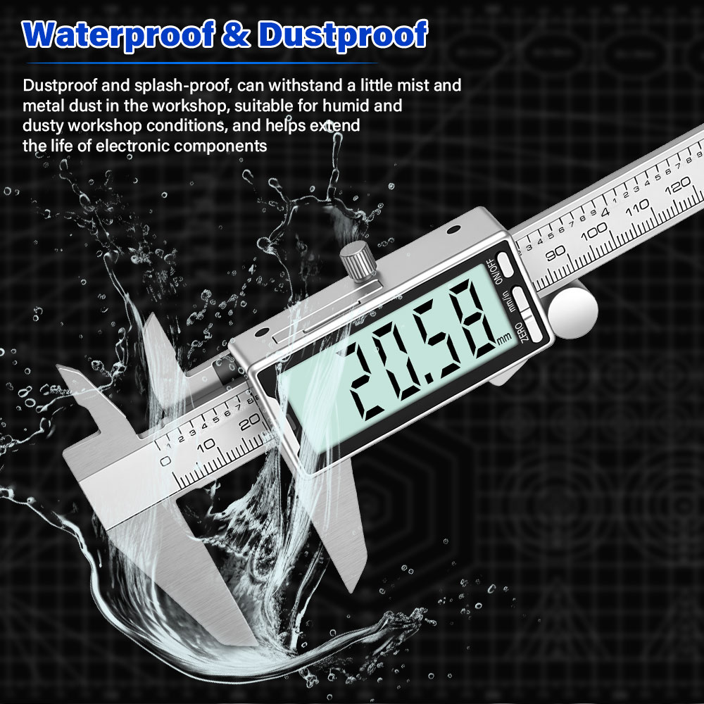 Nowy 150mm 6-calowy cyfrowy su – Digital Caliper 150Mm Stainless Steel recenzja i cena
