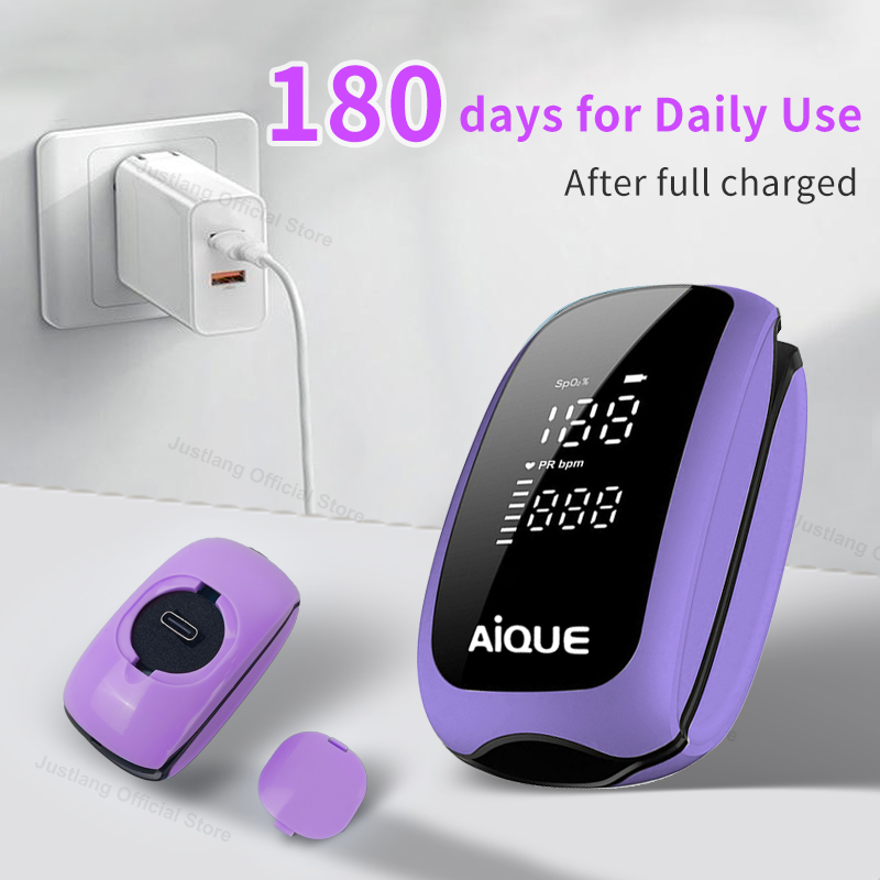 AiQUE Akumulatorowy Cyfrowy Po – Pulse Oximeter Fingertip Rechargeable recenzja i cena