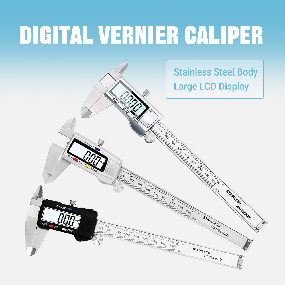 Elektroniczny suwmiarka elektr – Digital Caliper 150Mm Stainless Steel recenzja i cena