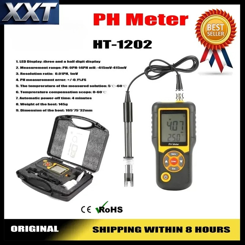 Cyfrowy miernik pH XXT z intel – Ph Meter Digital Water Tester recenzja i cena