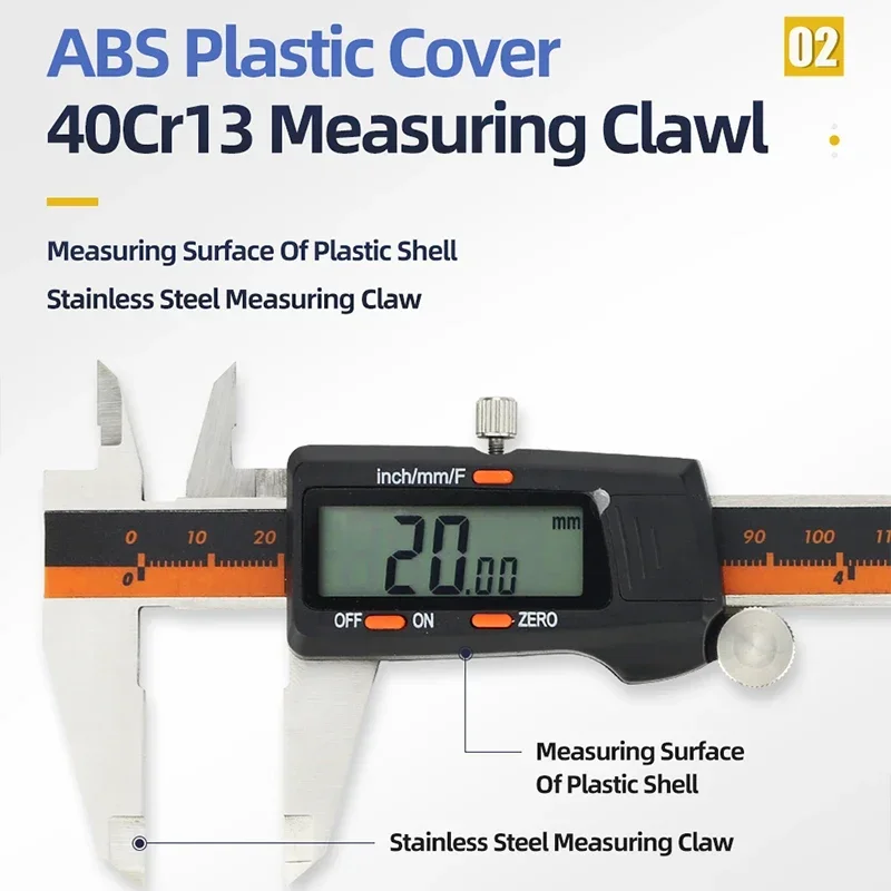 Metalowa suwmiarka do frakcji  – Digital Caliper 150Mm Stainless Steel recenzja i cena
