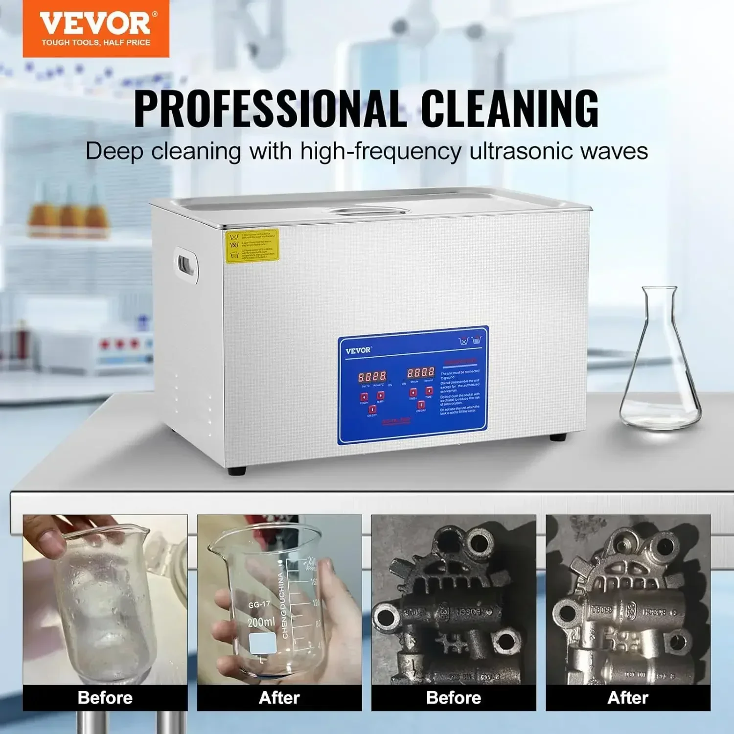 Ograniczona ilość! Profesjonal – Ultrasonic Cleaner 30L Industrial recenzja i cena