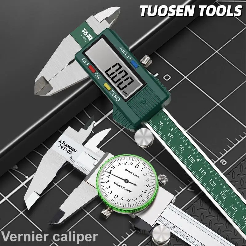 Precyzyjny, mały, cyfrowy suwm – Digital Caliper 150Mm Stainless Steel recenzja i cena
