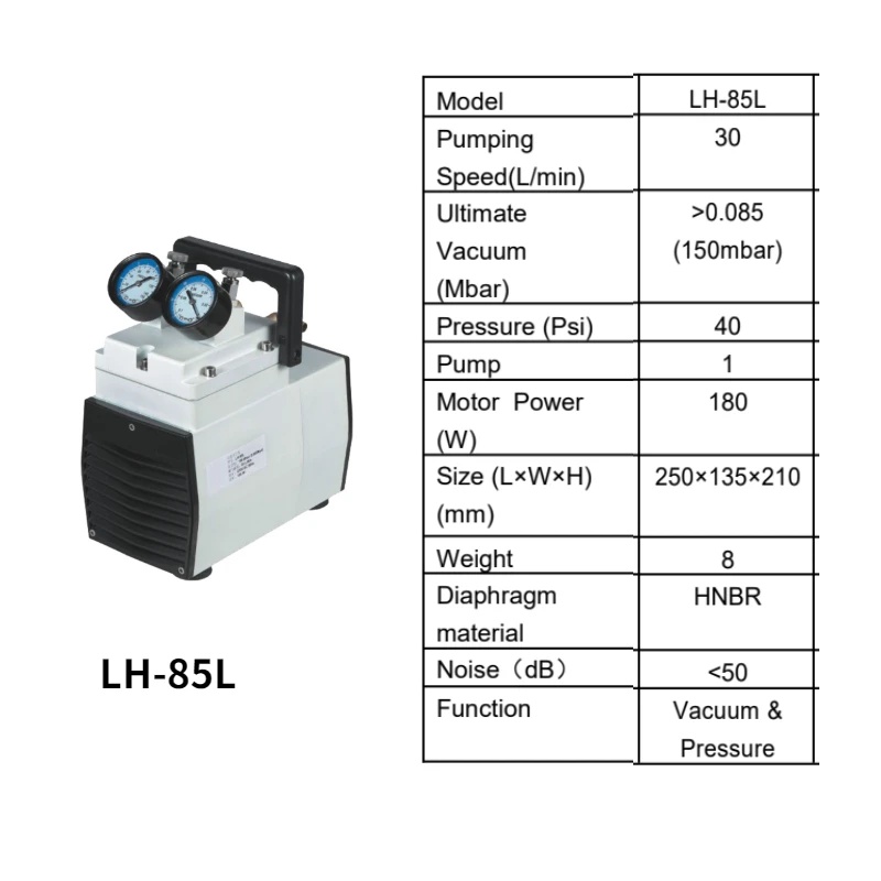 WEIAI 30L Bezolejowa membranow – Lab Equipment recenzja i cena
